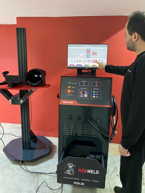 Welding Simulator Usage