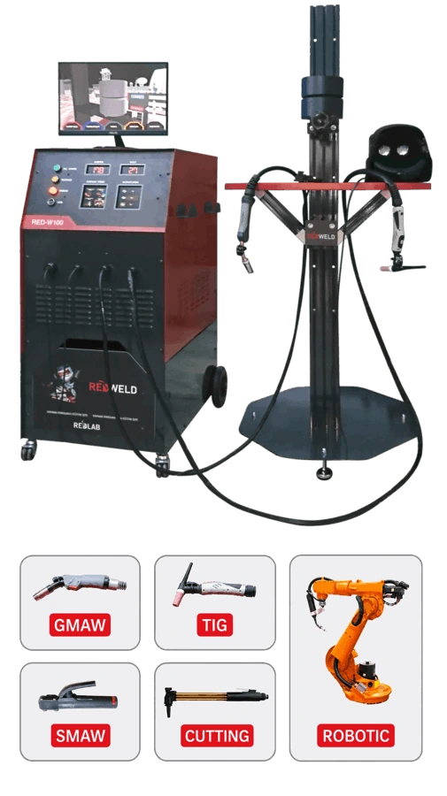 Welding Simulator Device and Welding Torches